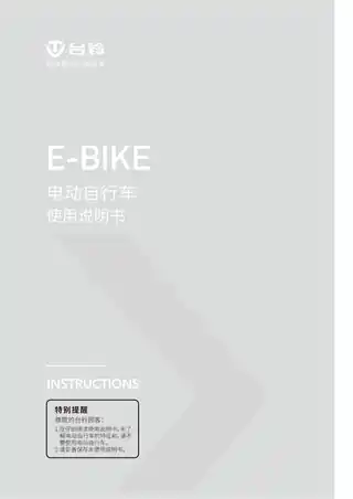 tailg台铃台铃封神EB TDSC138Z